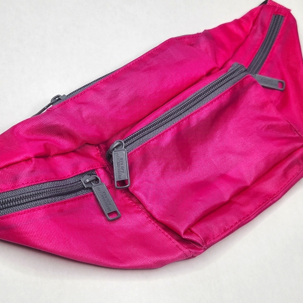 Pink Fanny Pack Pouch Bum Bag Belt
